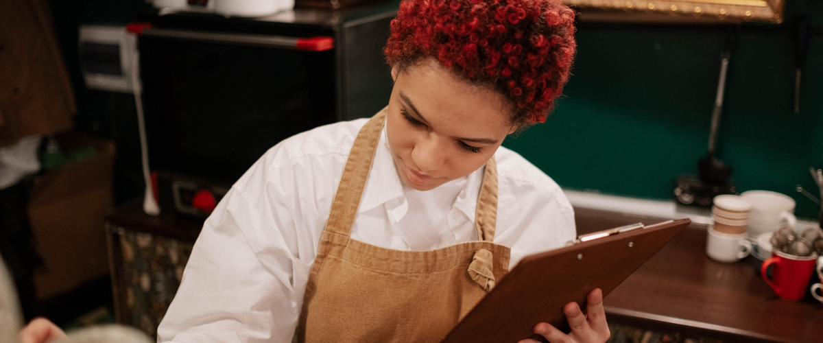 Formato de entrega de turno para restaurantes